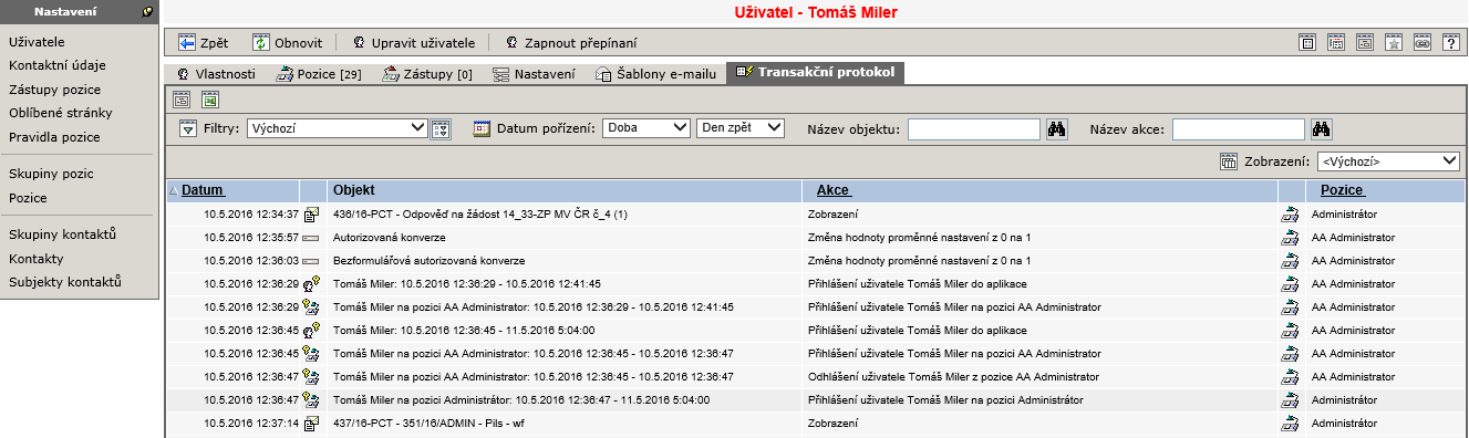 37. Modul skenování - umožněn import dokumentů /souborů k písemnostem / dokumentům z daného adresáře pomocí napl. úlohy "Athena - Import skenovaných souborů k písemnostem".