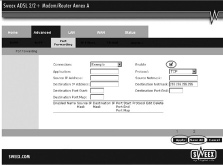 Port je možné otevřít také manuálně pro případ, že program nebo hra není na seznamu. Pokud chcete port takto otevřít, jděte na Custom Port Forwarding.
