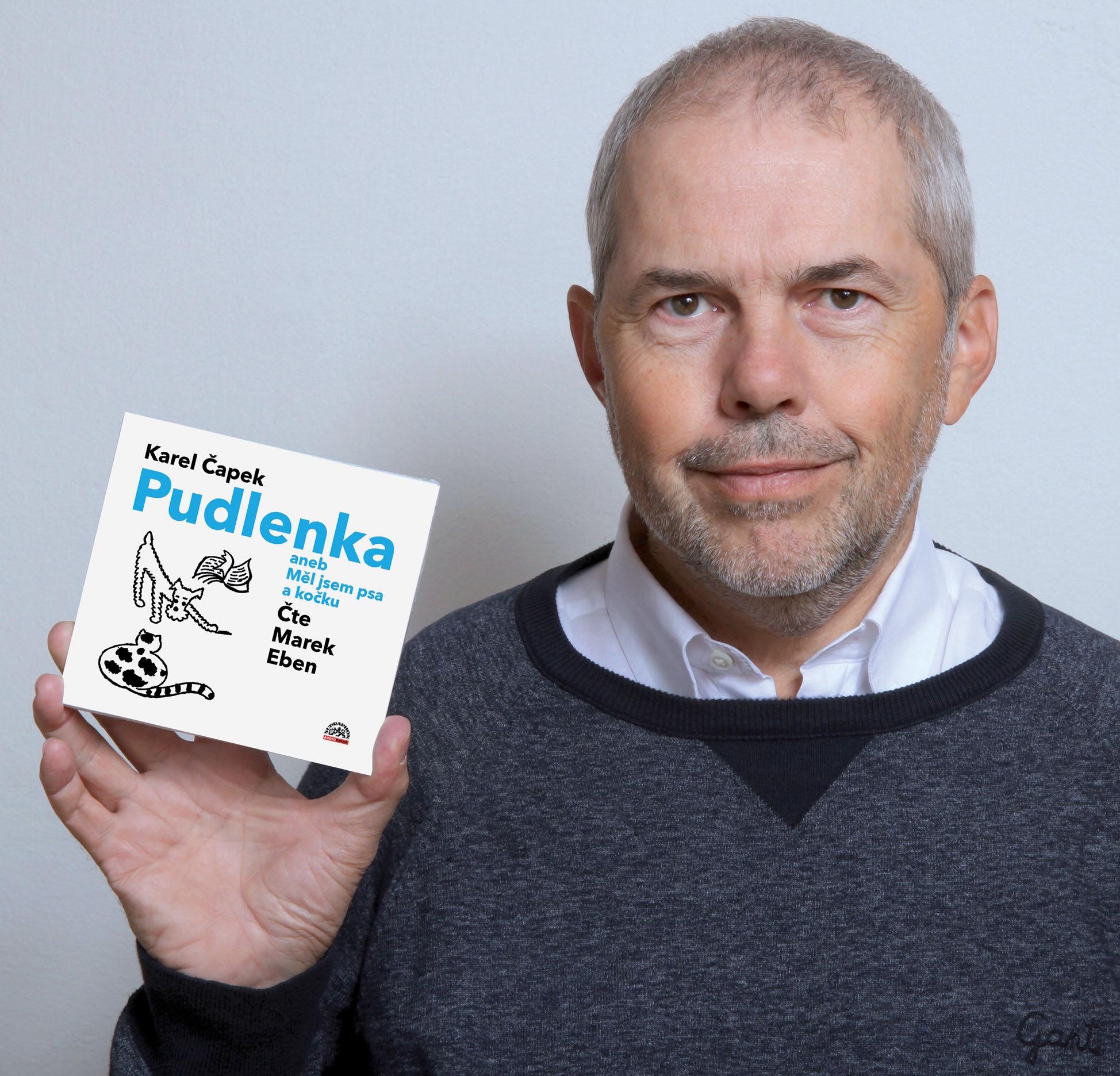 MAREK EBEN NAČETL HUMORNÉ PŘÍBĚHY O ČAPKOVĚ KOČCE PUDLENCE Karel âapek, velk milovník zvífiat, lidí a rostlin, byl také velk pozorovatel a glosátor.