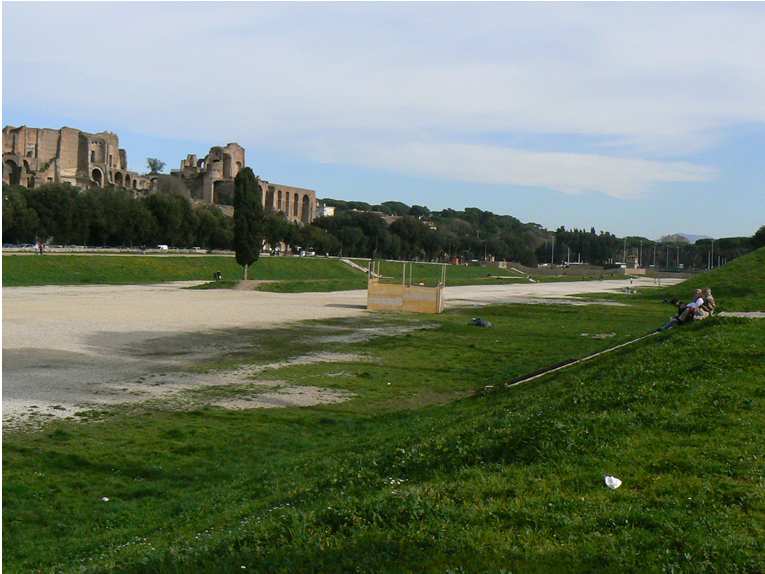 Jezdecké závody se odehrávaly ve Velkém cirku vřímě (Circus Maximus).