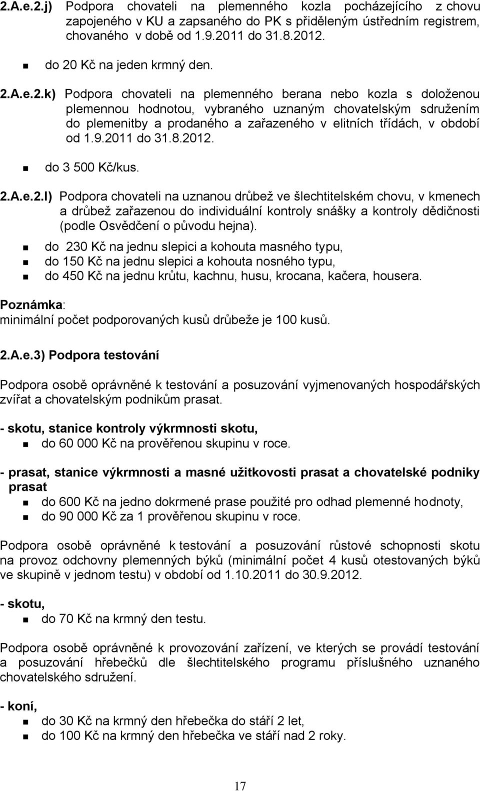 zařazeného v elitních třídách, v období od 1.9.20