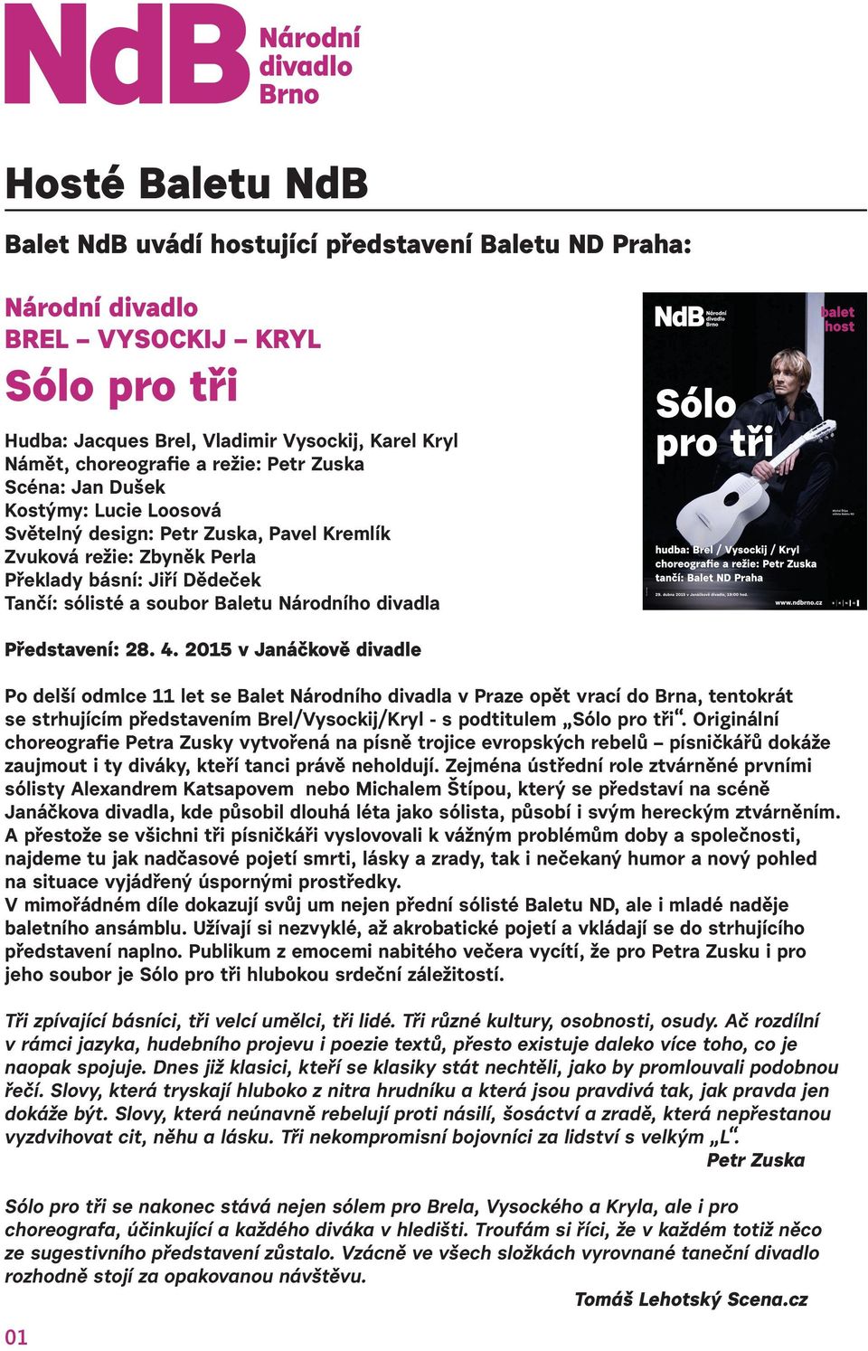 Představení: 28. 4.