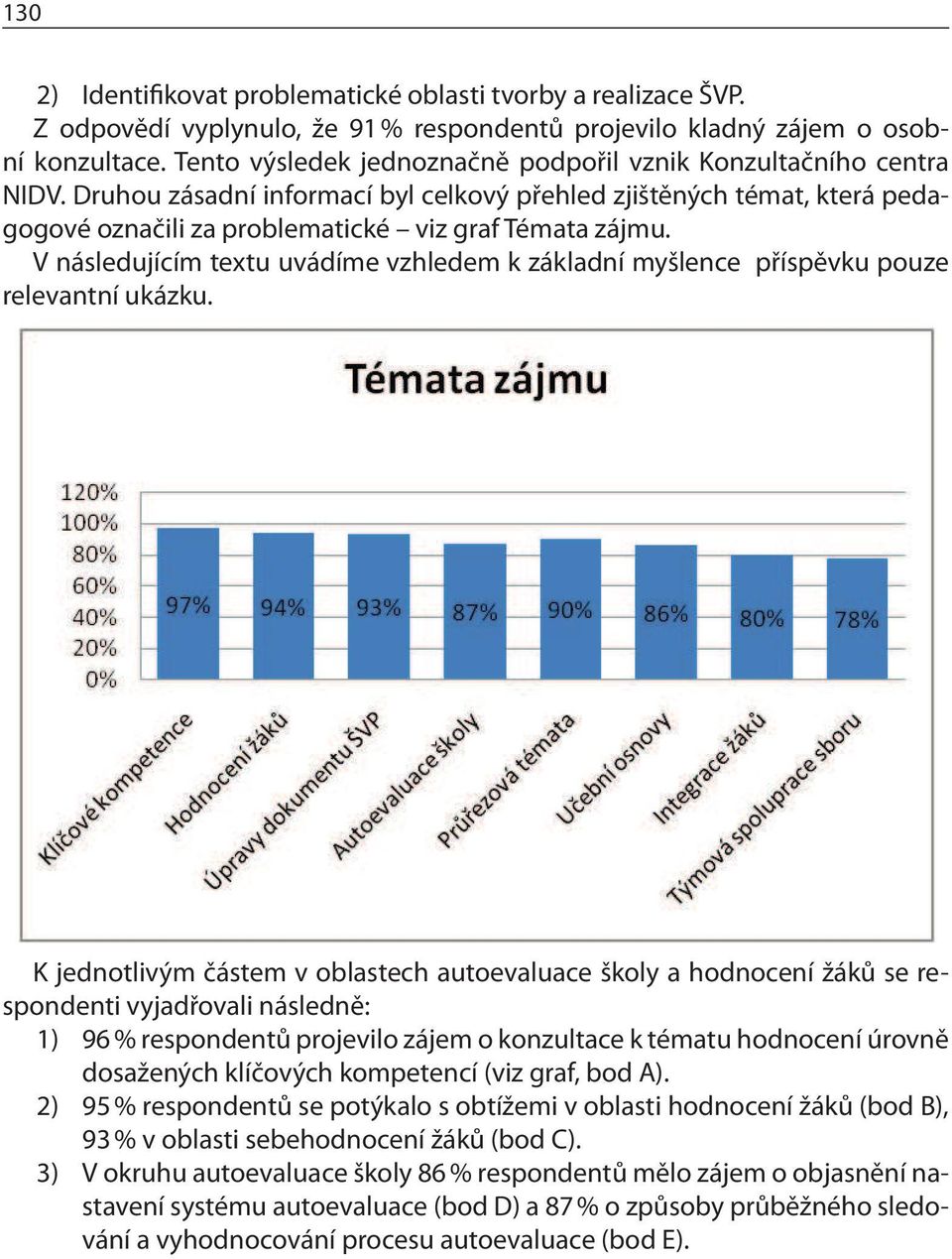 V následujícím textu uvádíme vzhledem k základní myšlence příspěvku pouze relevantní ukázku.