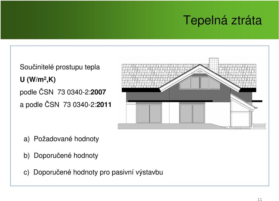 0340-2:2011 a) Požadované hodnoty b) Doporučené