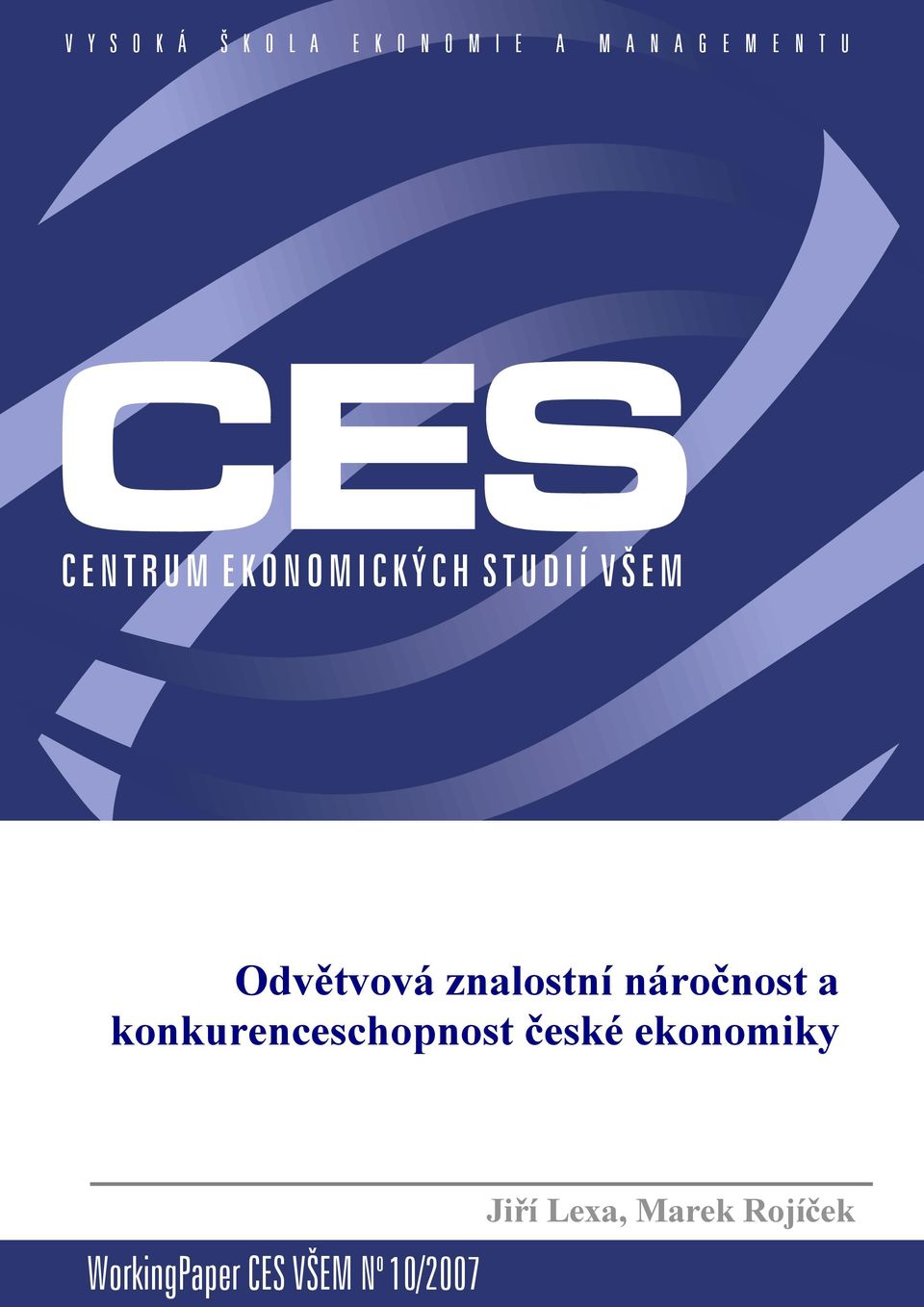 znalostní náročnost a konkurenceschopnost české