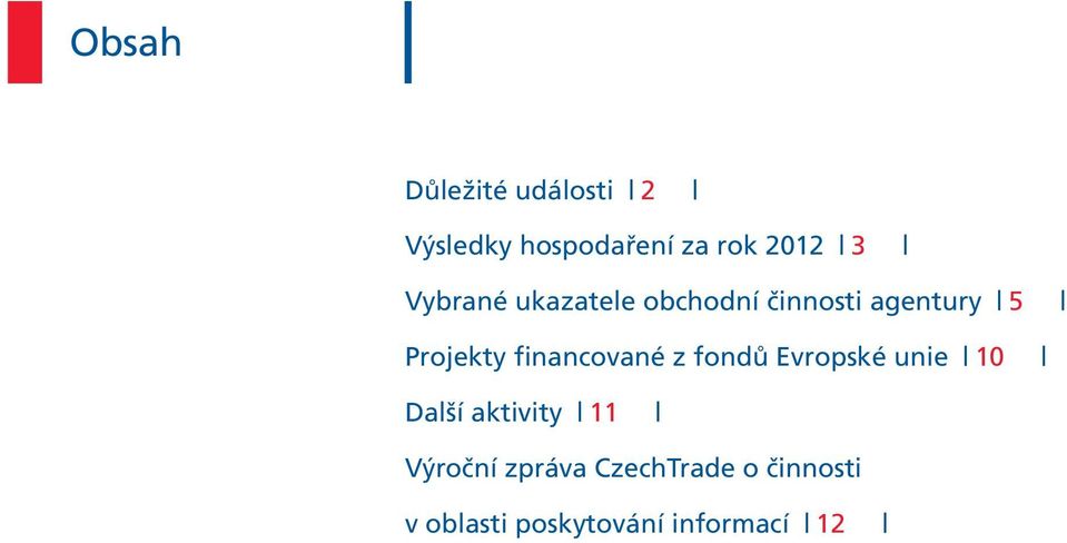 financované z fondů Evropské unie 10 Další aktivity 11