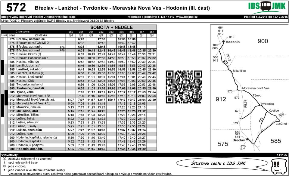 tgm MěÚ 6:32 12:42 16:42 18:42 příj. 6:35 12:45 16:45 18:45 odj.