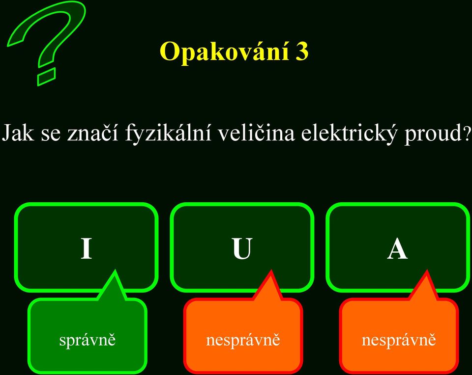 veličina elektrický