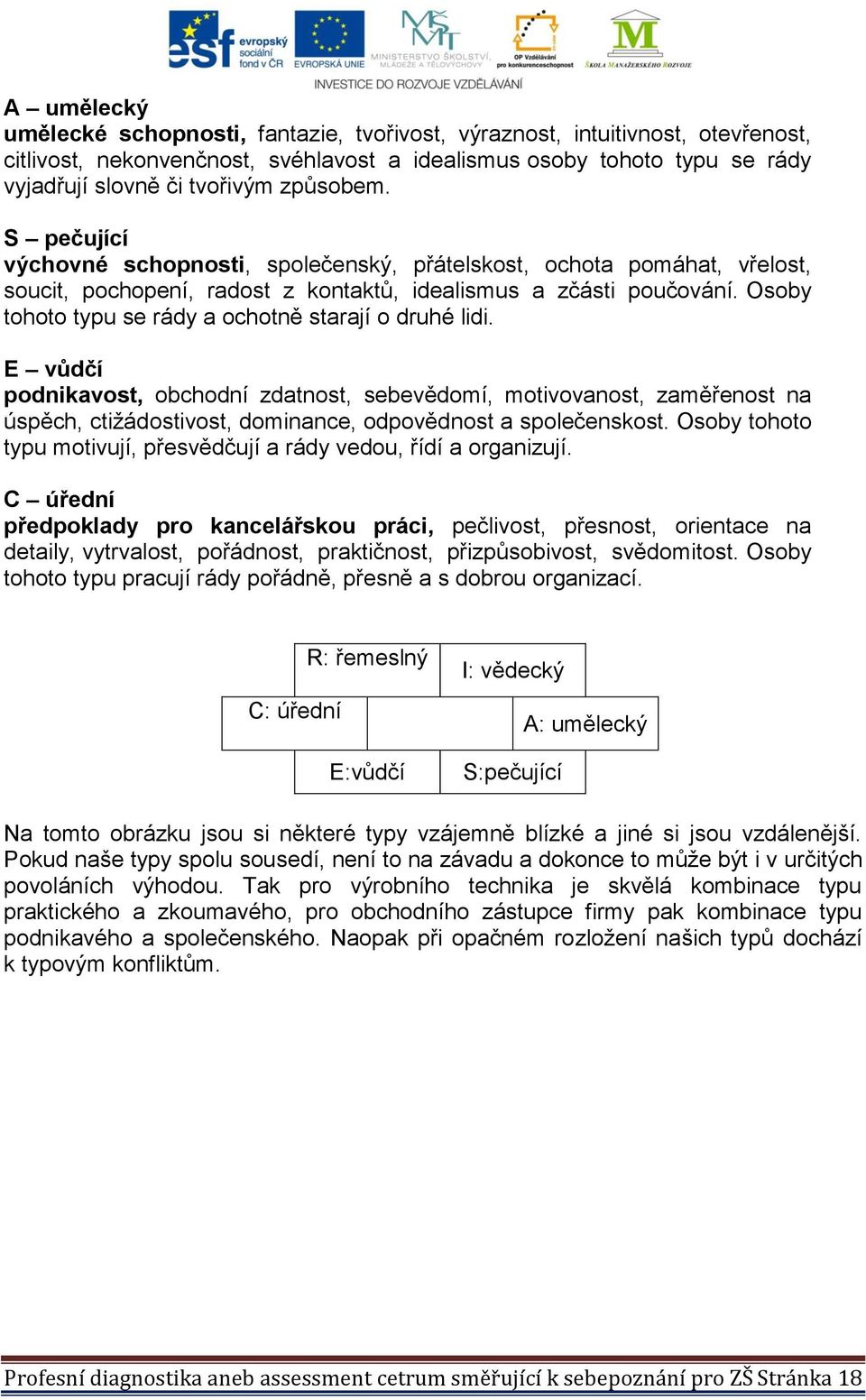 Osoby tohoto typu se rády a ochotně starají o druhé lidi.