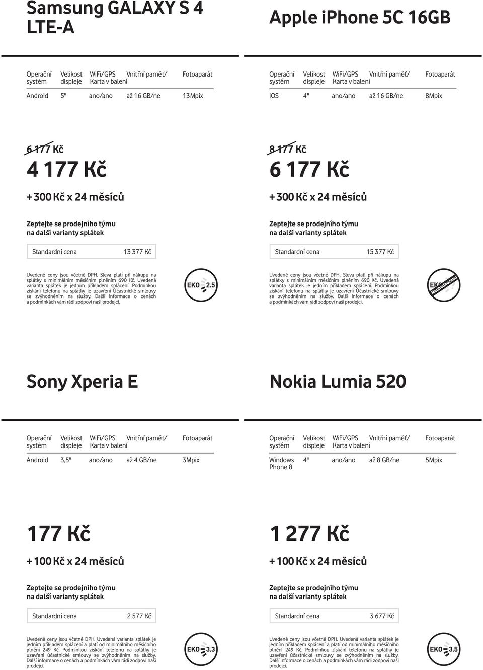 zodpoví naši a podmínkách vám rádi zodpoví naši Sony Xperia E Nokia Lumia 520