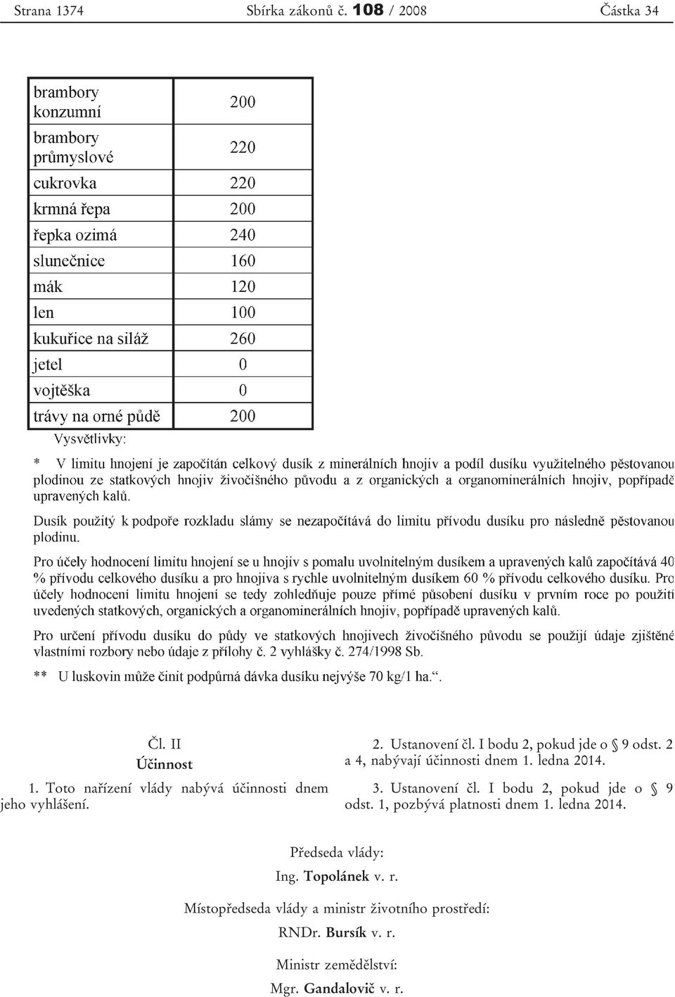 2 a 4, nabývají účinnosti dnem 1. ledna 2014. 3. Ustanovení čl. I bodu 2, pokud jde o 9 odst.