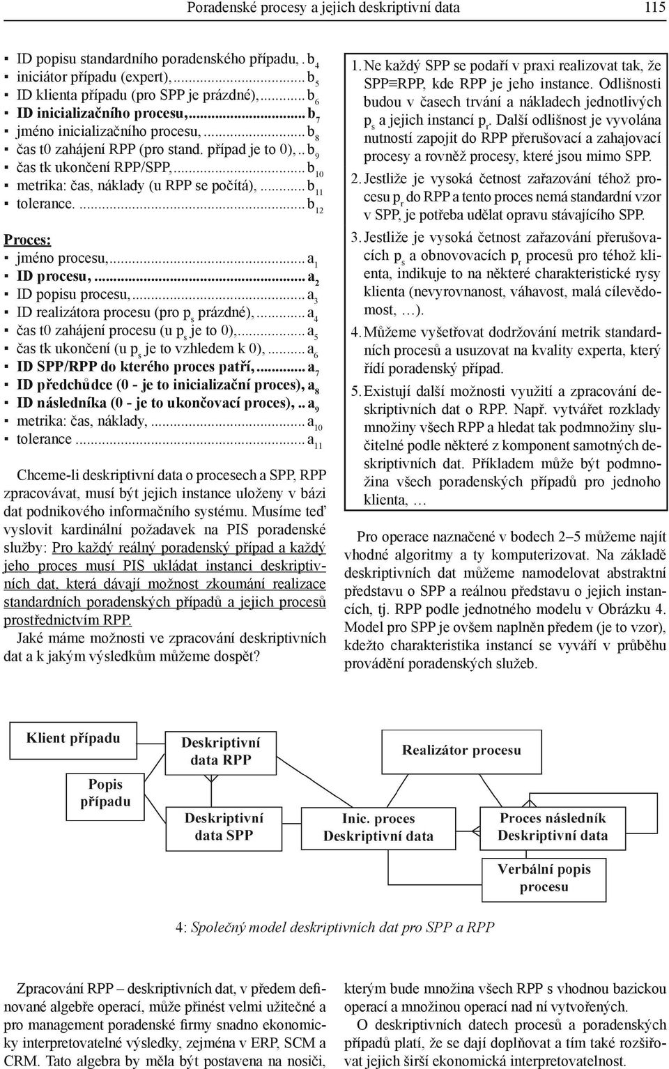 metrika: čas, náklady (u RPP se počítá),... b 11. tolerance... b 12 Proces:. jméno procesu,... a 1. ID procesu,... a 2. ID popisu procesu,... a 3. ID realizátora procesu (pro p s prázdné),... a 4.