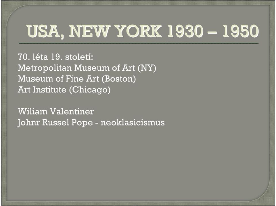 Museum of Fine Art (Boston) Art Institute