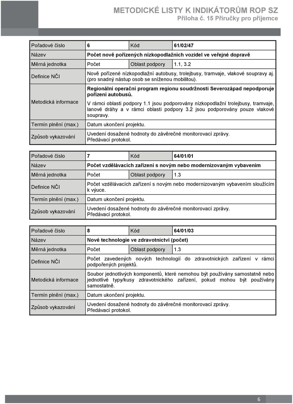 Regionální operační program regionu soudržnosti Severozápad nepodporuje pořízení autobusů. V rámci oblasti podpory 1.