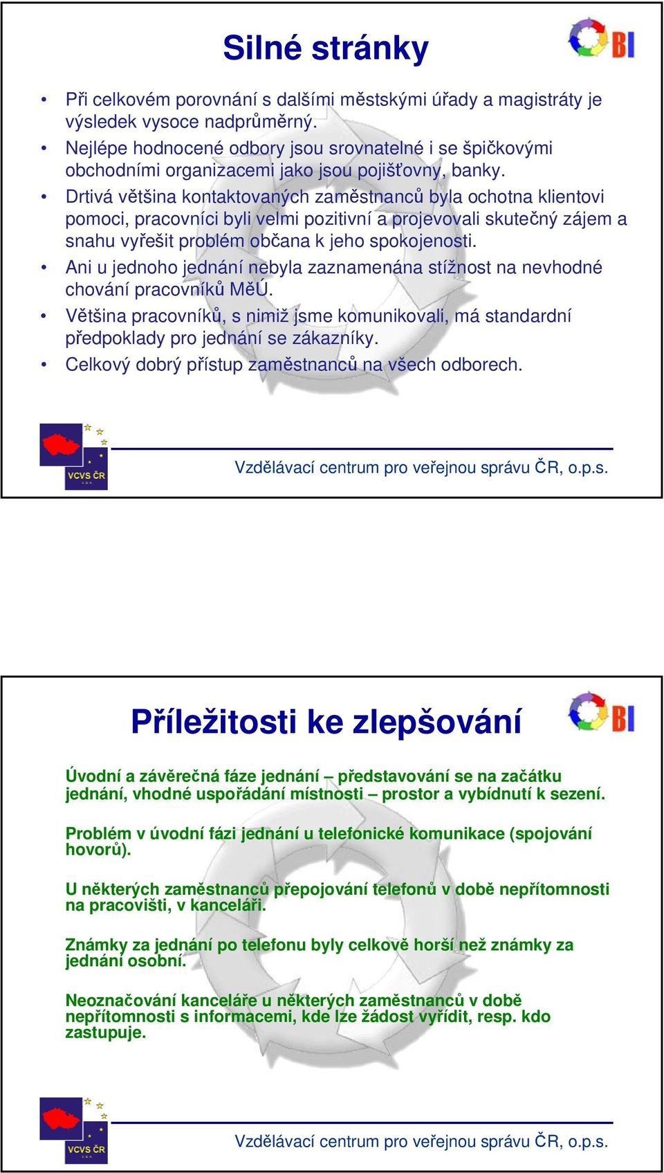 Drtivá většina kontaktovaných zaměstnanců byla ochotna klientovi pomoci, pracovníci byli velmi pozitivní a projevovali skutečný zájem a snahu vyřešit problém občana k jeho spokojenosti.