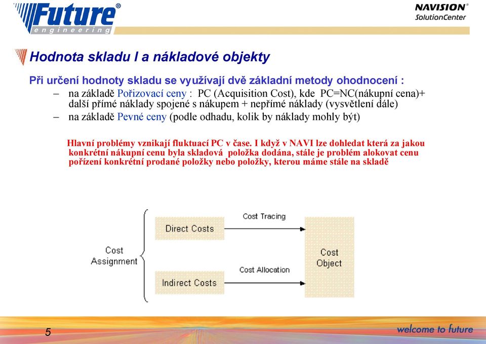 (podle odhadu, kolik by náklady mohly být) Hlavní problémy vznikají fluktuací PC v čase.