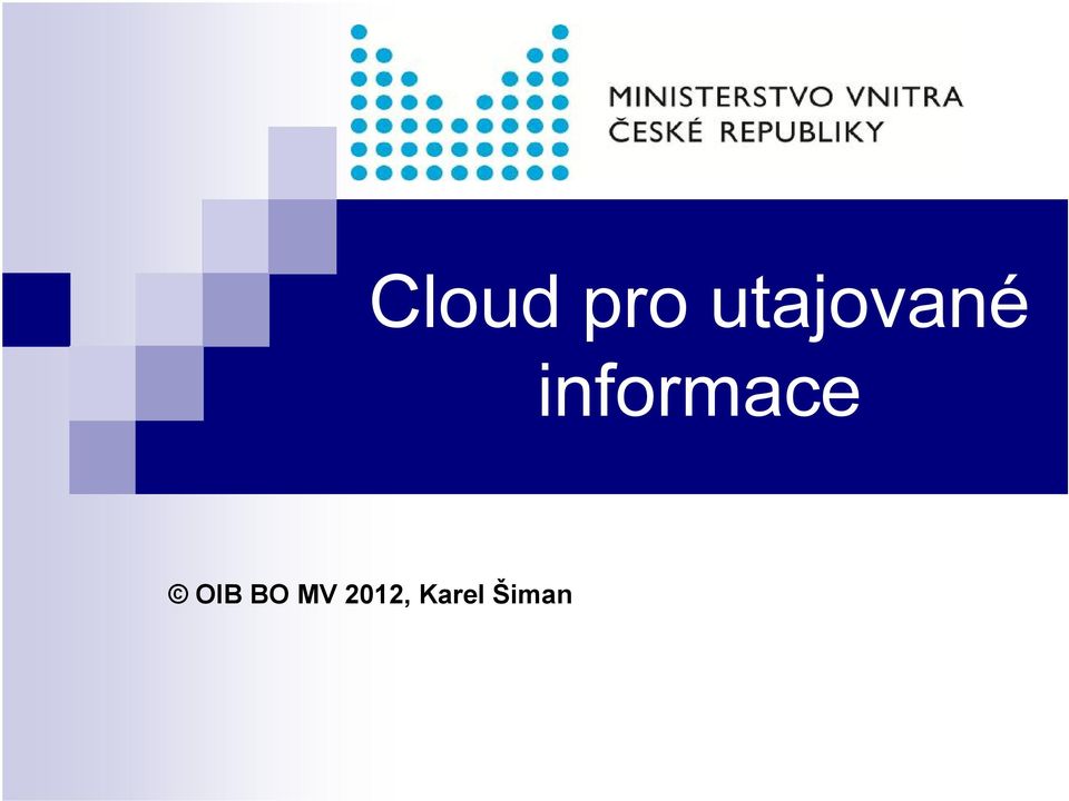 informace OIB