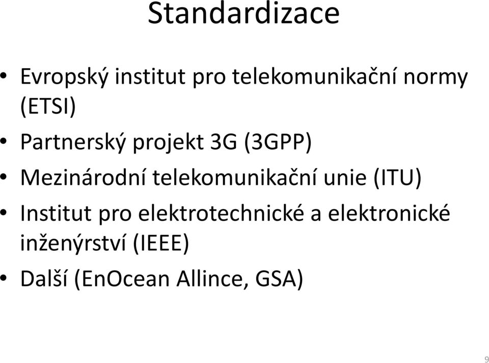 telekomunikační unie (ITU) Institut pro elektrotechnické