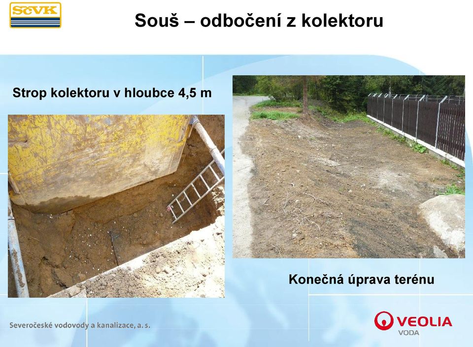 kolektoru v hloubce