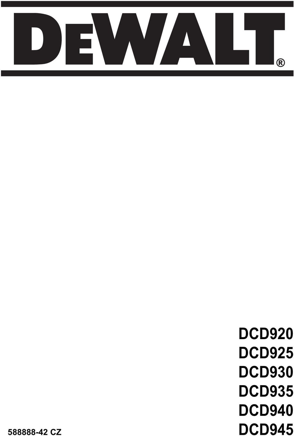 DCD930 DCD935