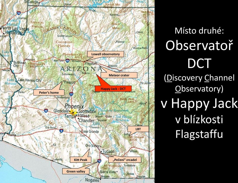 (Discovery Channel Observatory) v Happy Jack v