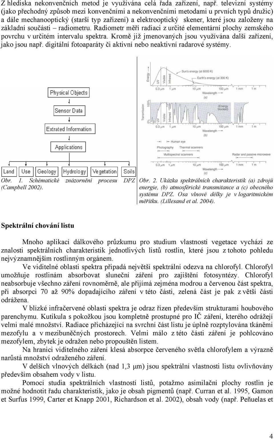 základní součásti radiometru. Radiometr měří radiaci z určité elementární plochy zemského povrchu v určitém intervalu spektra. Kromě již jmenovaných jsou využívána další zařízení, jako jsou např.