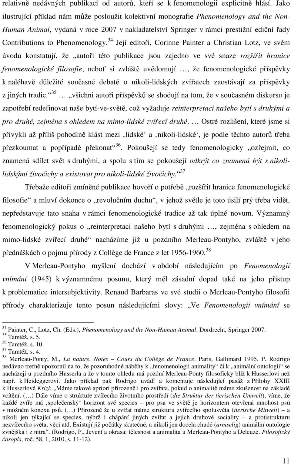 Phenomenology.