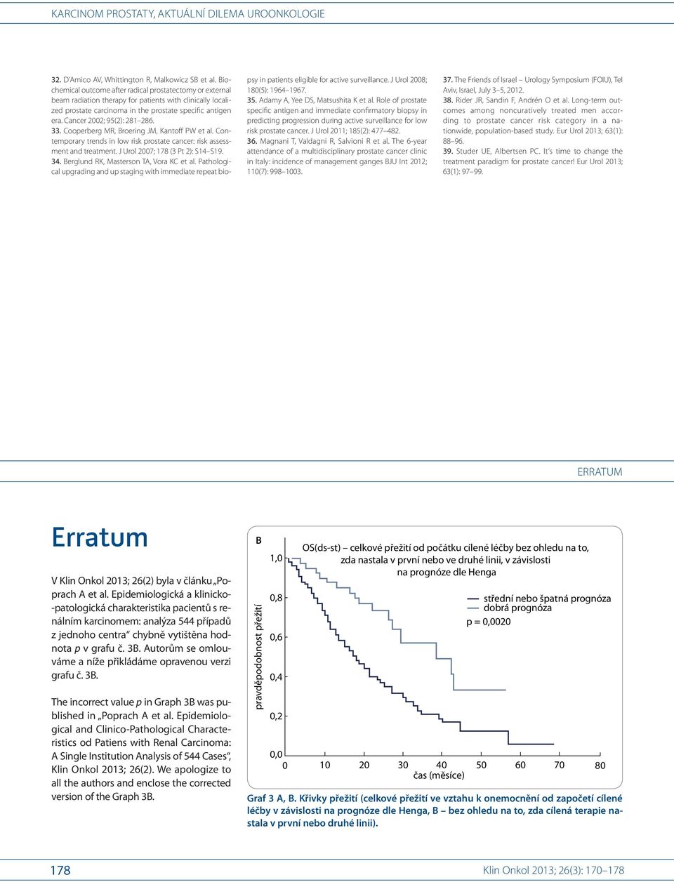 Cancer 2002; 95(2): 281 286. 33. Cooperberg MR, Broering JM, Kantoff PW et al. Contemporary trends in low risk prostate cancer: risk assessment and treatment. J Urol 2007; 178 (3 Pt 2): S14 S1 9. 34.