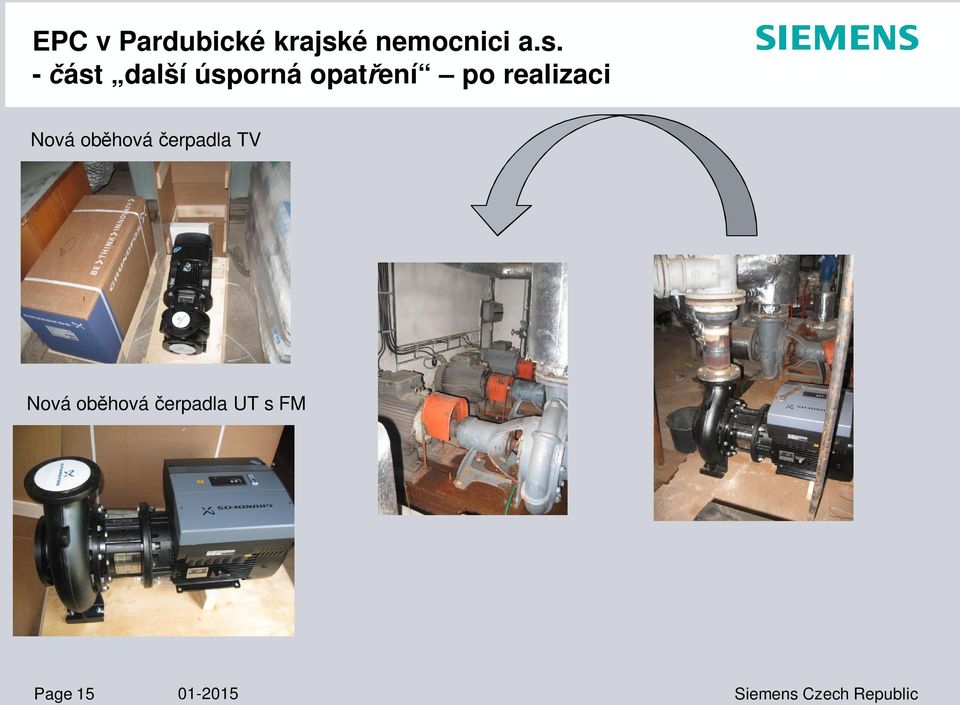 Nová ob hová erpadla UT s FM Page