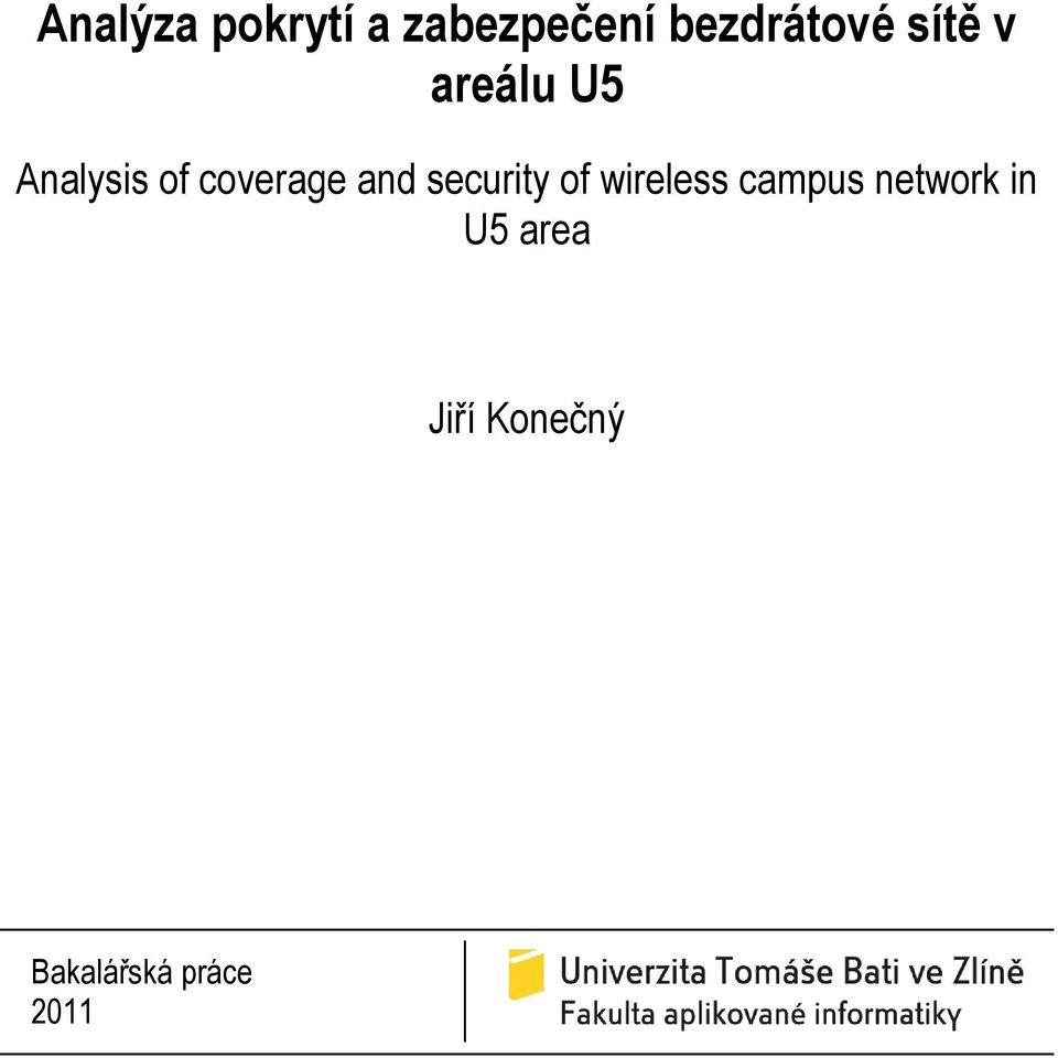 and security of wireless campus network