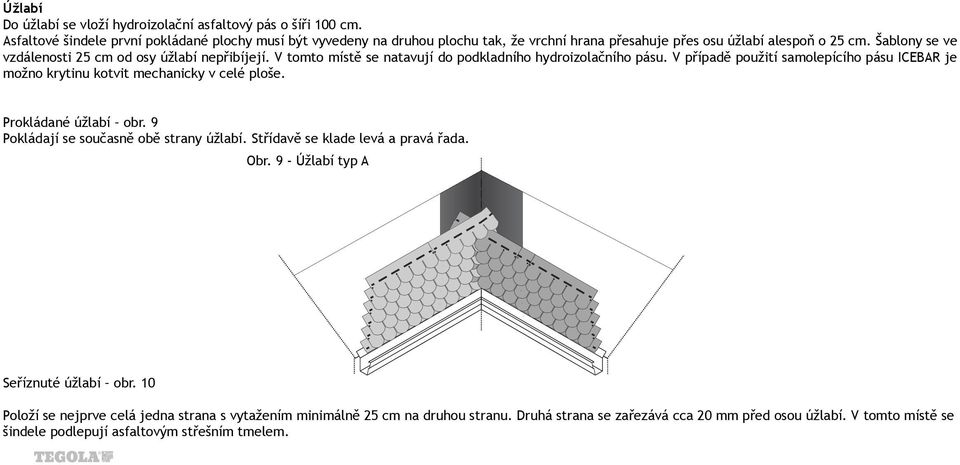 NÁVOD K POKLÁDCE ŽIVIČNÉHO ŠINDELE TEGOLA CANADESE TYP TRADITIONAL - PDF  Stažení zdarma