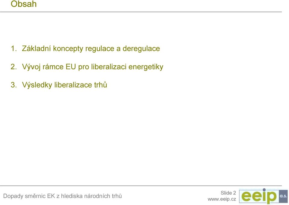 deregulace 2.