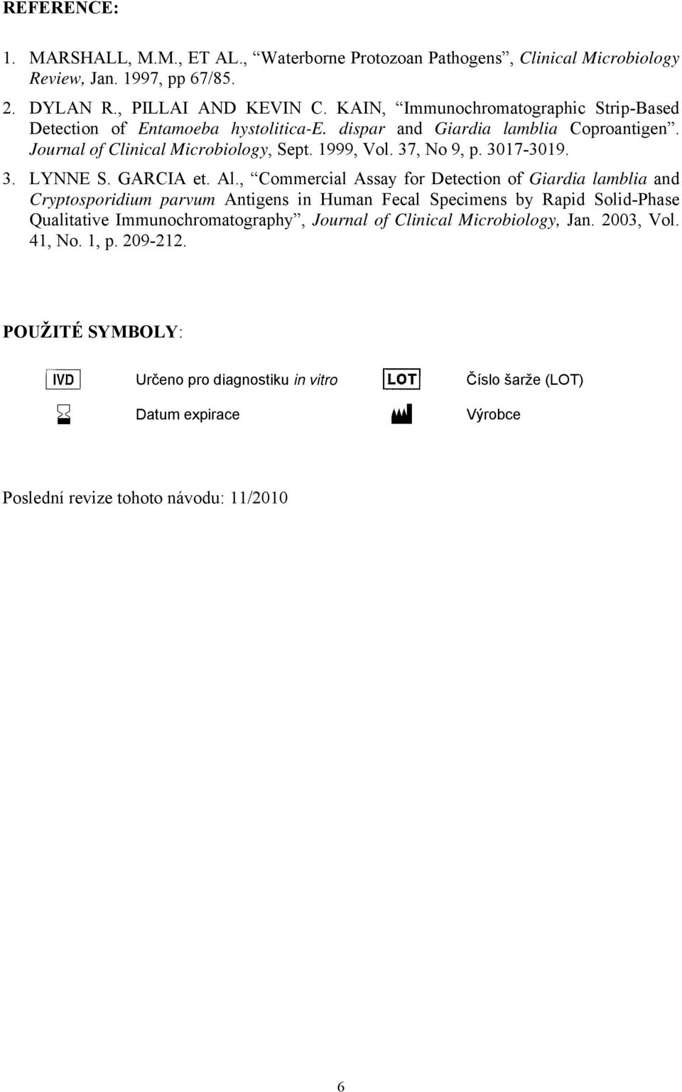 3017-3019. 3. LYNNE S. GARCIA et. Al.