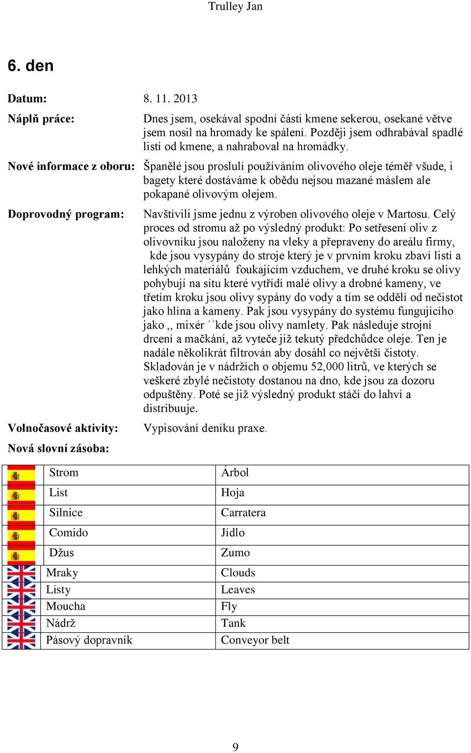 Navštívili jsme jednu z výroben olivového oleje v Martosu.