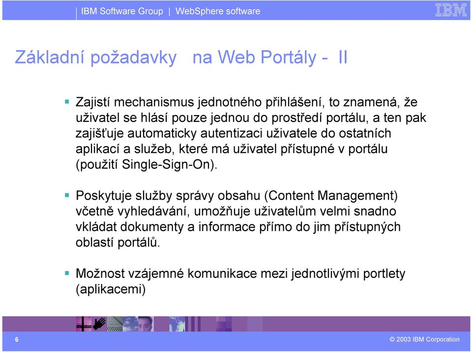 portálu (použití Single-Sign-On).