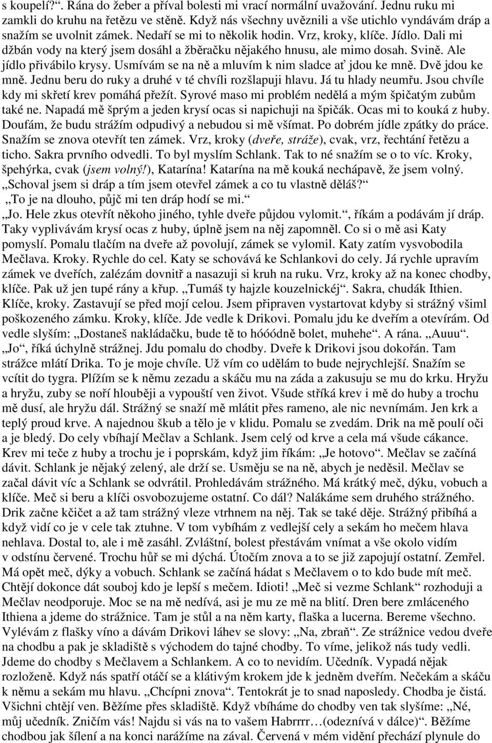Seznamky se syrovými potravinami