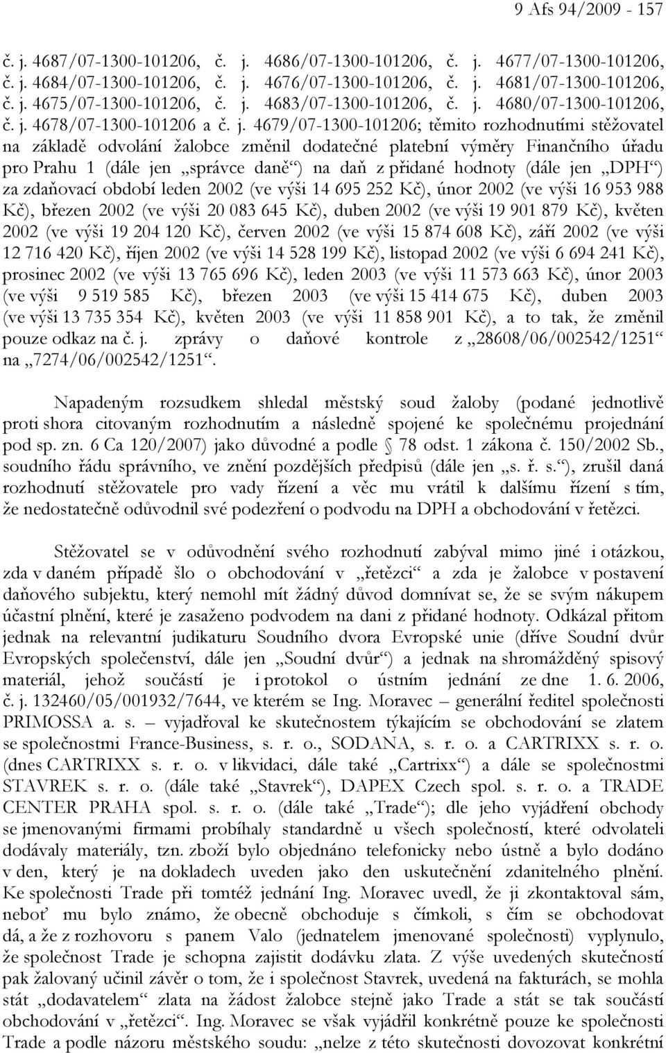 4680/07-1300-101206, č. j.