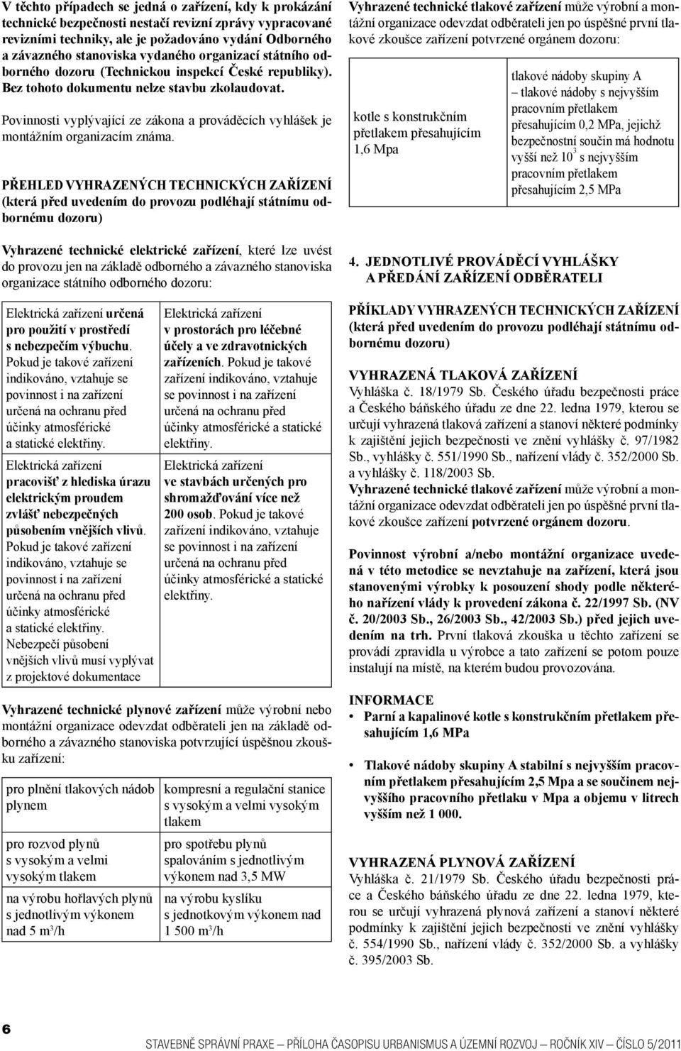 Povinnosti vyplývající ze zákona a prováděcích vyhlášek je montážním organizacím známa.