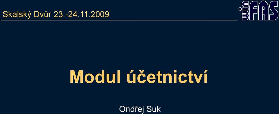 2009 Modul