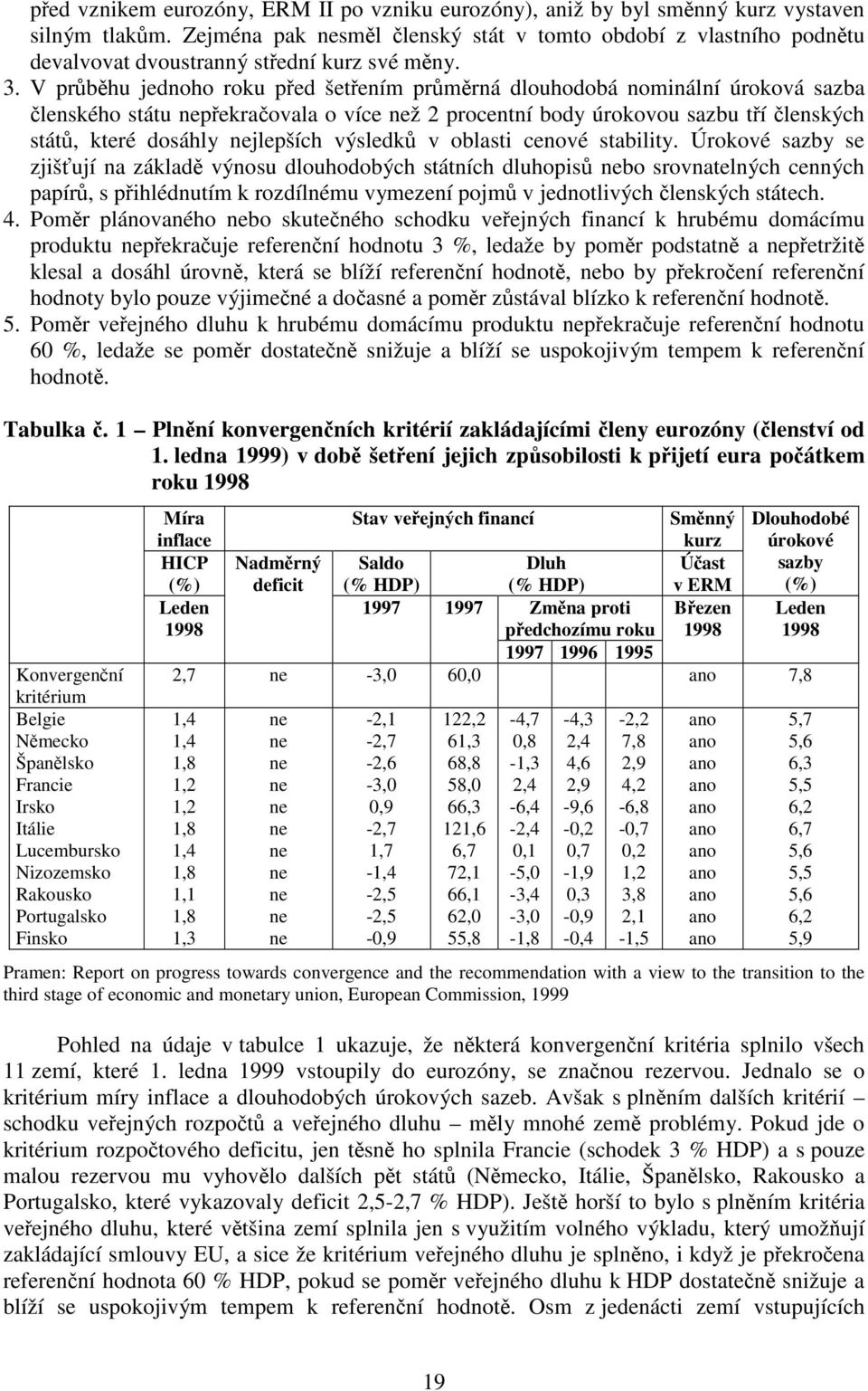 V průběhu jednoho roku před šetřením průměrná dlouhodobá nominální úroková sazba členského státu nepřekračovala o více než 2 procentní body úrokovou sazbu tří členských států, které dosáhly