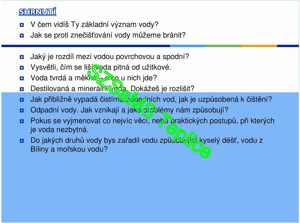 Jak přibližně vypadáčistírna odpadních vod, jak je uzpůsobená k čištění? Odpadní vody. Jak vznikají a jaké problémy nám způsobují?