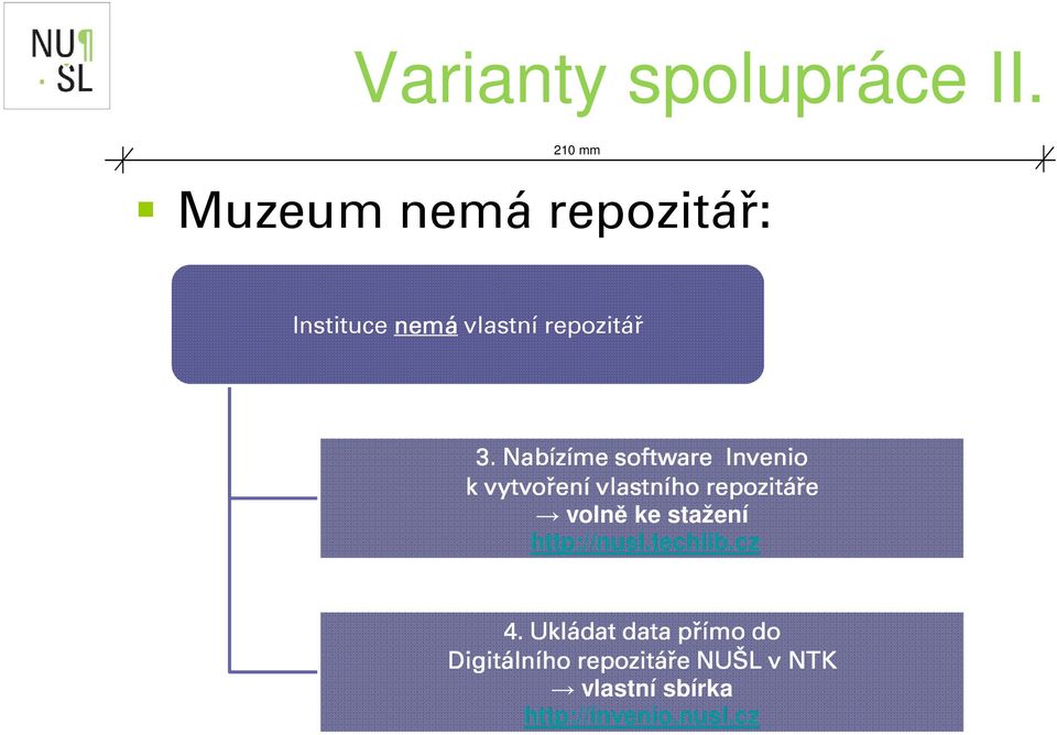 Nabízíme software Invenio k vytvoření vlastního repozitáře volně ke