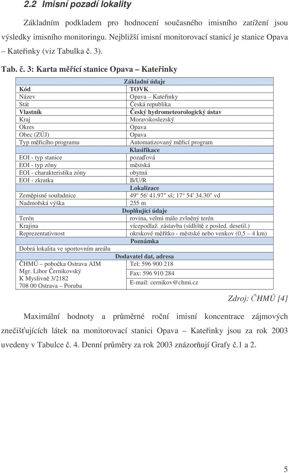 lka. 3). Tab.