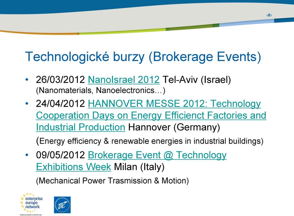 Factories and Industrial Production Hannover (Germany) (Energy efficiency & renewable energies in