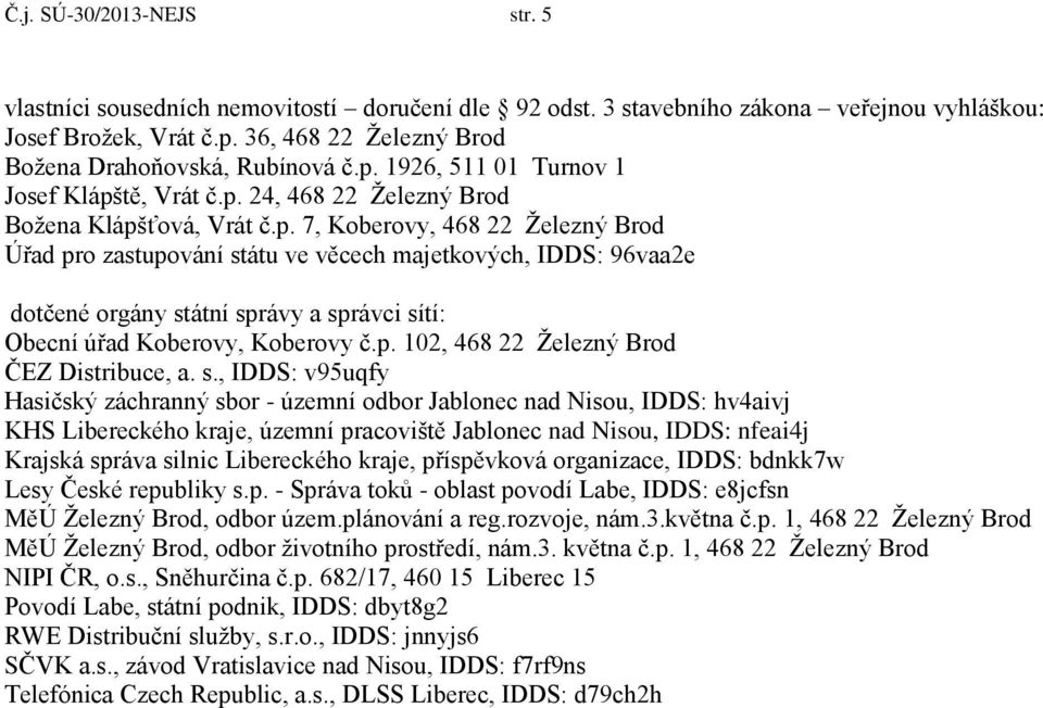 1926, 511 01 Turnov 1 Josef Klápš