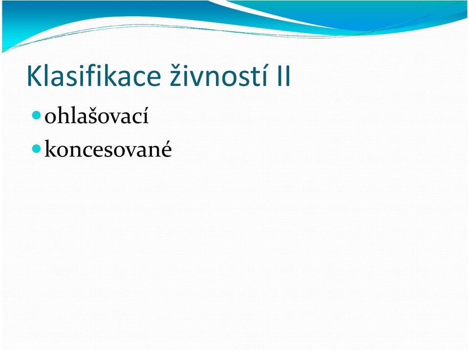 ohlašovací