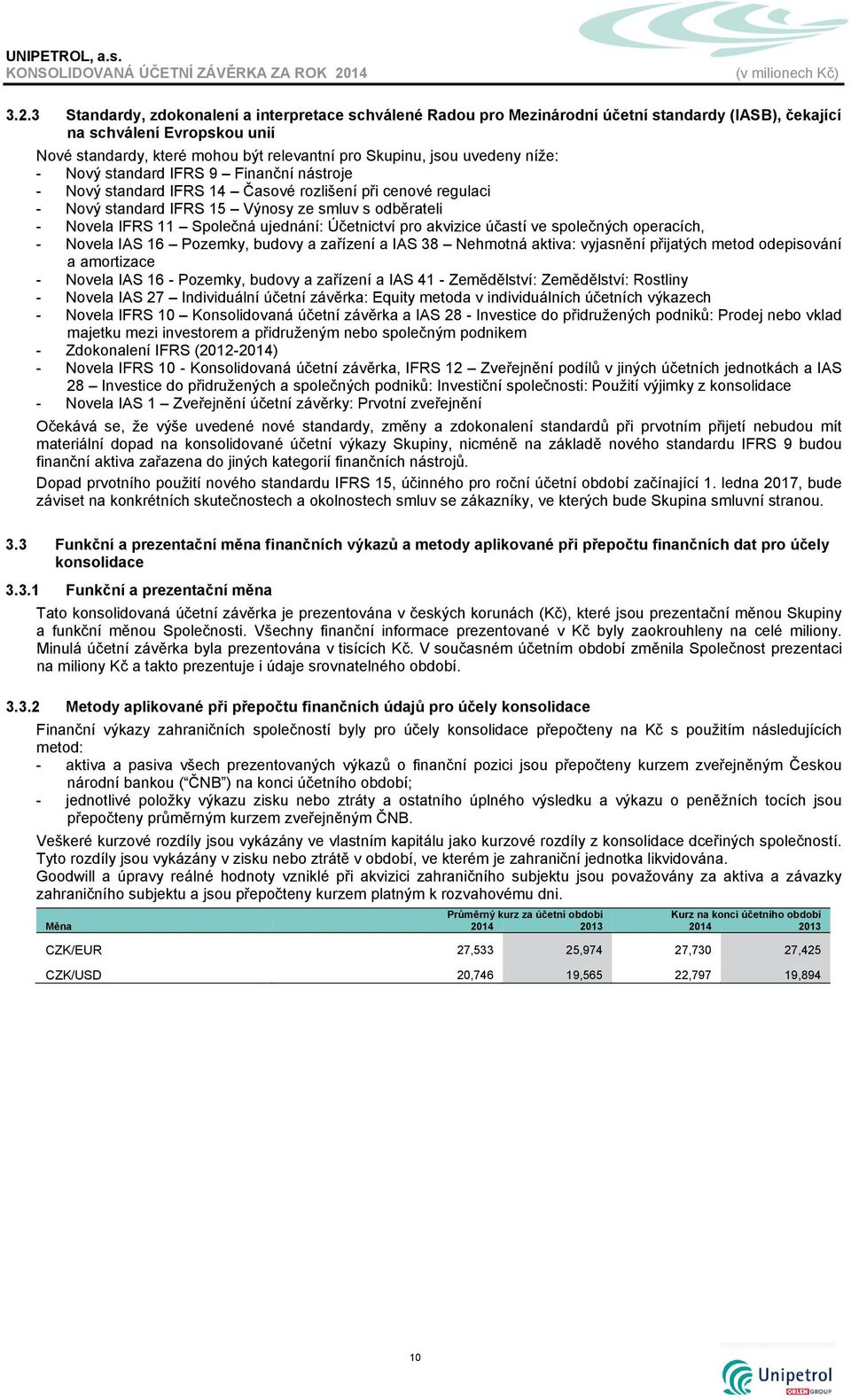 ujednání: Účetnictví pro akvizice účastí ve společných operacích, - Novela IAS 16 Pozemky, budovy a zařízení a IAS 38 Nehmotná aktiva: vyjasnění přijatých metod odepisování a amortizace - Novela IAS