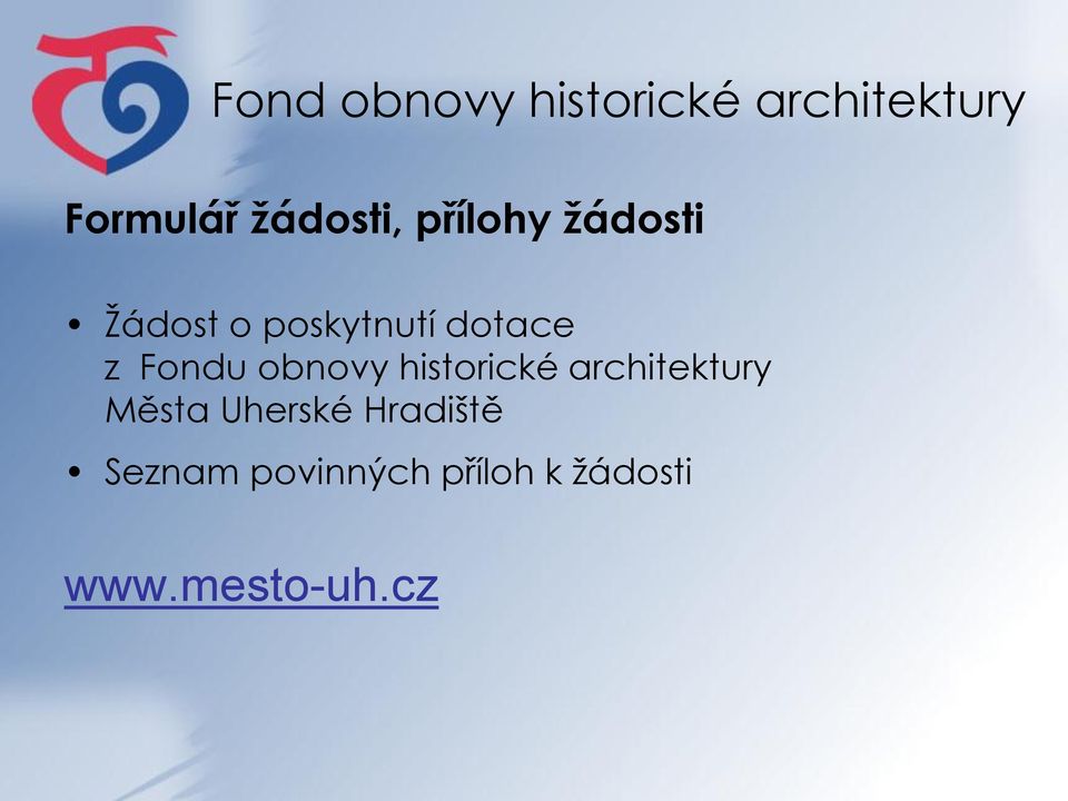 historické architektury Města Uherské