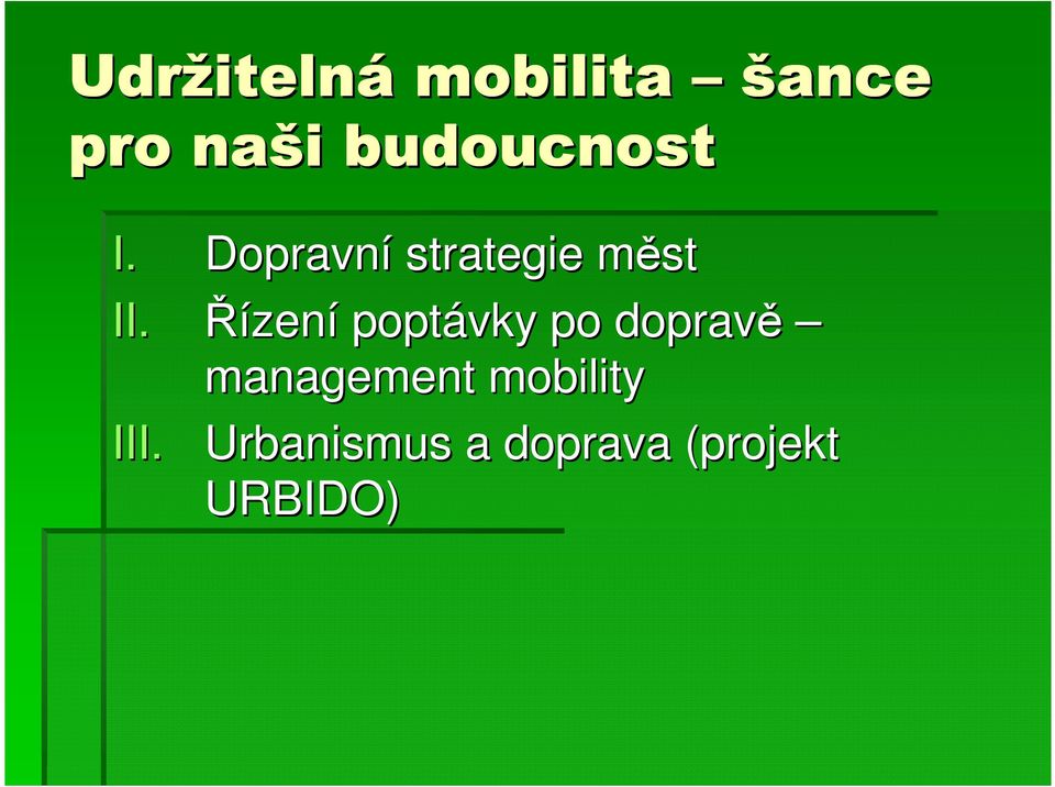 Řízení poptávky po dopravě management