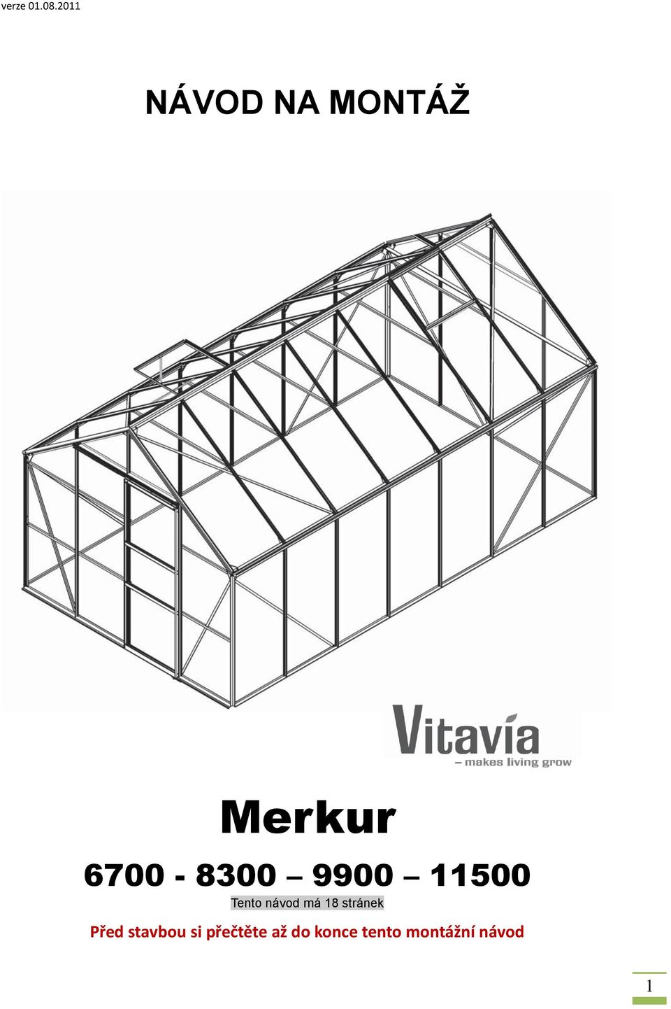 stránek Před stavbou si přečtěte